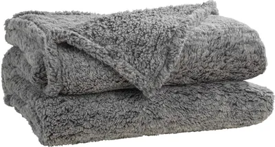Produktbild von Wohndecke - 150 x 200 cm - Grau - Polyester - meliert
