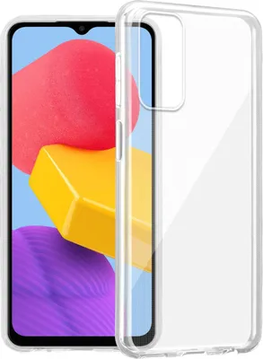 Produktbild von Cadorabo Hülle für Samsung Galaxy M13 4G Schutz Hülle in Transparent Schutzhülle TPU Silikon Cover Etui Case