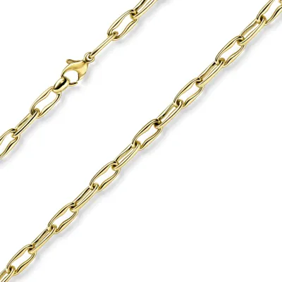Produktbild von 5mm Armband Phantasiekette Armschmuck aus 585 Gold Gelbgold 21cm