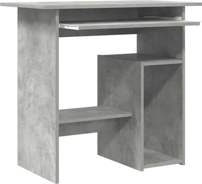 Produktbild von vidaXL Schreibtisch Betongrau 80x45x74 cm Holzwerkstoff