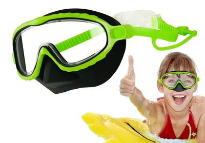 Produktbild von Schwimmbrille für Kinder mit Nasenschutz