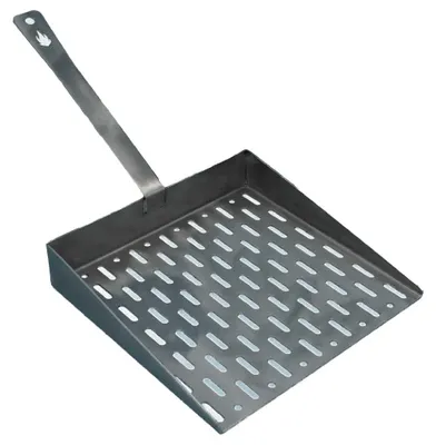 Produktbild von Grillplatte mit Griff aus Edelstahl