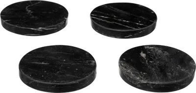 Produktbild von Glasuntersetzer MARBLE, Ø 10 cm, 4er-Set
