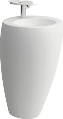 Produktbild von LAUFEN Alessi one Waschtisch, mit integrierter Säule, ohne Hahnloch, ohne Überlauf, 520x530, H8119717571091