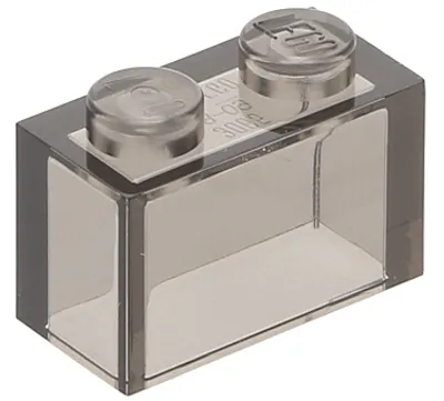 Produktbild von 25 Stück LEGO Teil Nr. 3065 in Trans Braun (Trans Brown)