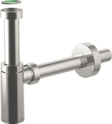 Obrázek produktu pro Umyvadlový sifon King - 1″1/4 X Ø 32 mm - Chrom - Vysoce kvalitní Abs - Snadno se čistí