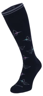 Produktbild von Sockwell Free Fly Damen Kompressionsstrümpfe 15-20 mmHg Navy Größe 39-43