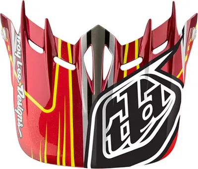 Produktbild von Troy Lee Designs D2 Helmvisier (CM), Pulse, red