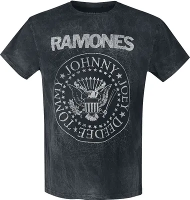 Produktbild von Ramones T-Shirt Herren Hey Ho Let's Go schwarz Band-Merch, Bands 100% Baumwolle L