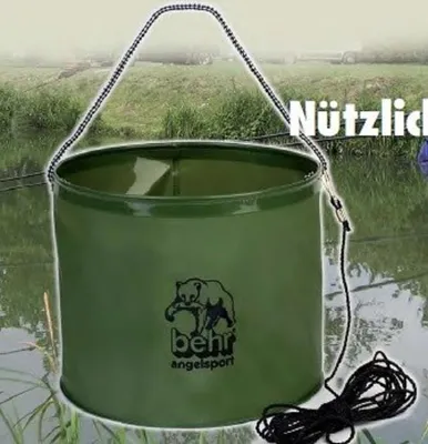 Produktbild von Eimer faltbar Falteimer mit Wurfleine