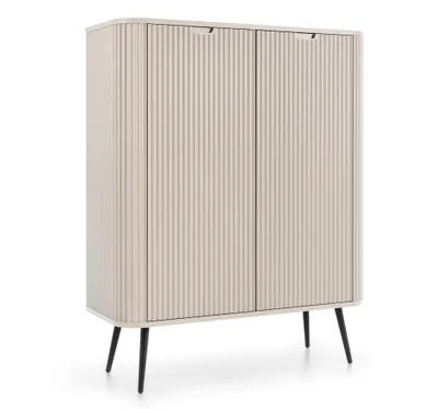 Produktbild von AX LIVING Highboard Schrank Salvia K103 103 cm Modern in Kaschmir