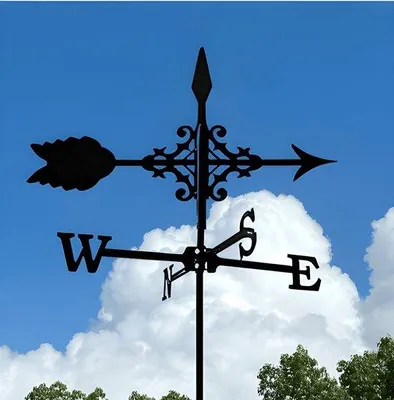 Produktbild von Metallischer Tiermotiv-Windspinner - Smeedijzerne Gartendekoration für Draußen - Wegweiser für Dachgärten & Innenhöfe