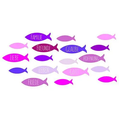 Produktbild von efco creative GmbH Wachsdekor Fische Sonstige Sonstige