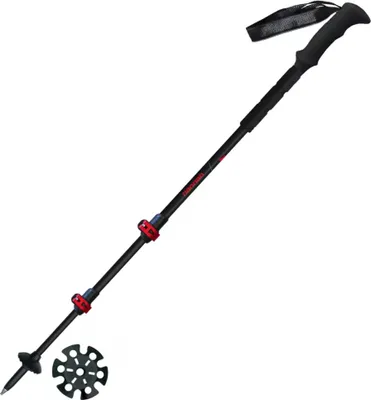Zdjęcie produktu dla Kijki turystyczne Hannah Outdoor (zestaw) speed Hike FL – antracytowo-czerwone
