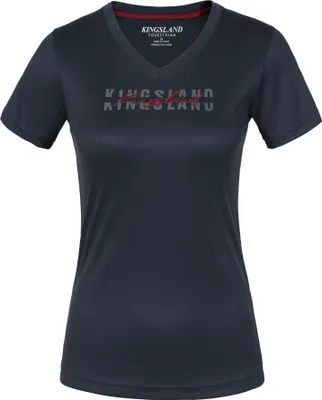 Image de Kingsland olivia T-shirt pour femme Navy été 2022, Taille:XL