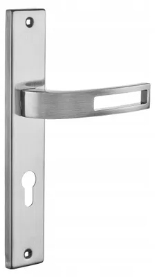Image de Schaffner Paula 72 Poignée de porte nickel-satiné/chrome