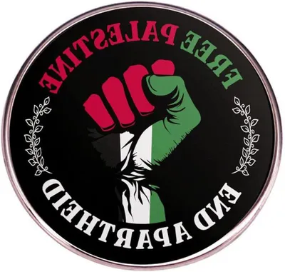 Productafbeelding van Embleem Speld - Patriottische Badge - Solidariteit Tonen - Krasbestendig Oppervlak - 3 x 3 cm - Meerdere Kleuren