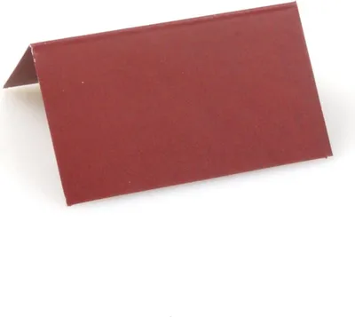 Produktbild von Tischkärtchen - bordeaux - 65x38mm - 48 Stück - 56007 38