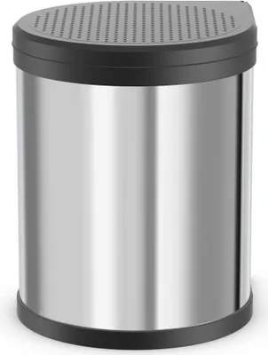 Image de Hailo Armoire poubelle Compact-Box 15 L taille M inox 3555-101