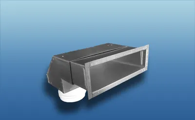 Produktbild von 90° Wandauslass Metall : Ø 63 System: Ø 63