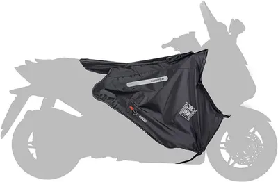 Productafbeelding van Scooter Beenkleed - Winterkleed Motor - Bescherming Tegen Kou - Waterdicht Materiaal - One Size - Zwart