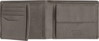 Produktbild von Camel Active Nimbus Horizontal Wallet RFID Leder Geldbörse Portemonnaie, Farbe:Charcoal
