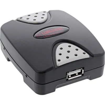Produktbild von Longshine LCS-PS101-B, Schwarz, 200 MHz, 8 MB, 1 MB, Ethernet-LAN, IEEE 802.3, IEEE 802.3u