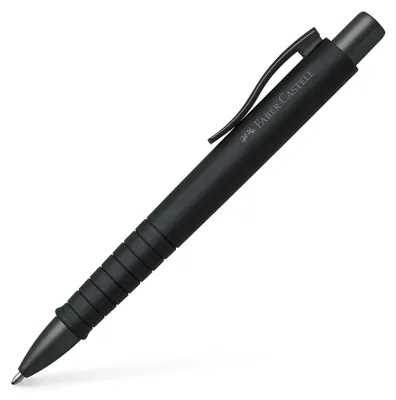 Productafbeelding van FABER-CASTELL 241190 Balpen POLY BALL Urban, zwart, schrijfkleur blauw