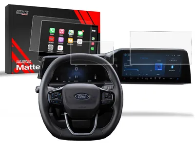 Obrázok produktu pre Matná fólia na displej 2v1 pre Ford Transit Custom 2 13" (2024-2025), Grizz Protector