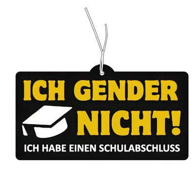 Produktbild von Ich Gender Nicht Duftbaum