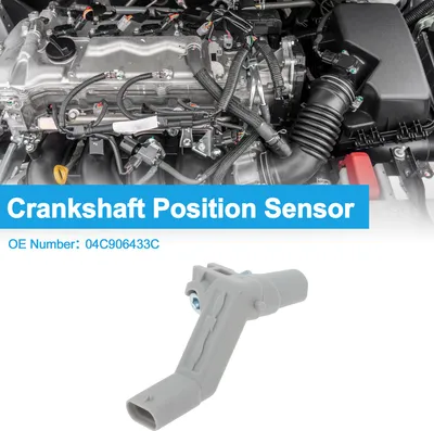 Image de 1 Capteur De Position Du Vilebrequin Pour Audi A4 B9 1.4Tfsi 2015-2019 En MšŠtal Robuste Et Plastique Gris Capteur De Vilebrequin Du Moteur Ckp