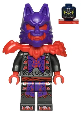 Zdjęcie produktu dla Maska wilka dla minifigurki LEGO – Ninjago (njo0916) – nowa