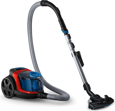 Image de Philips PowerPro Compact Aspirateur sans sac, 900 W, rouge (FC9330/09)