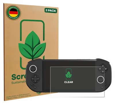 Produktbild von 2x ScreenLeaf Schutzfolie für MANGMI Pocket Max nachhaltiger Displayschutz Display Schutz Folie Klar Transparent