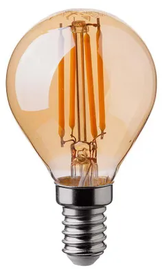 Produktbild von 4W E14 Edison LED Vintage Filament Glühbirne Birne Leuchtmittel Retro Nostalgie Beleuchtung G45 2200K Warmweiß