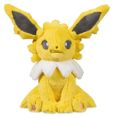 Produktbild von Pokémon Center Blitza (Jolteon) Kuschelige Freunde Plüsch – 45 cm
