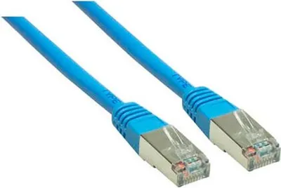 Produktbild von Good Connections Patchkabel CAT6 S/FTP 3m blau 250MHz