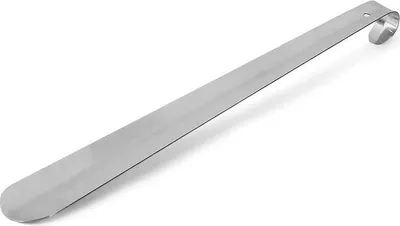 Produktbild von 42cm Edelstahl Schuhlöffel Lang | Schuhanzieher Edelstahl Lang zum Stehen | Schnell & Rückenschonend | optimierte Länge 42cm & Breite 1.8mm