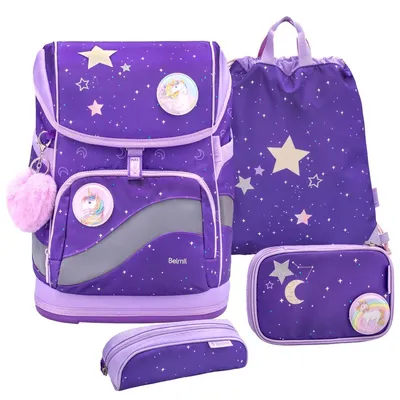 Produktbild von Belmil Schulranzen Set Smarty Plus Premium für Mädchen (Dahlia)