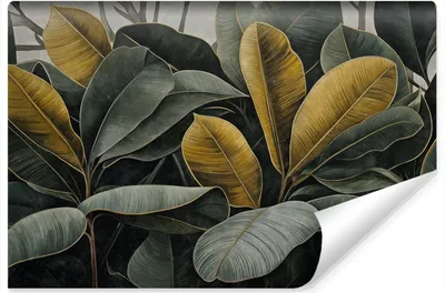 Produktbild von Muralo Selbstklebende Fototapete TROPISCHE BLÄTTER Pflanzen Natur 3D 416 cm x 254 cm