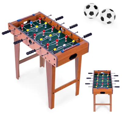 Produktbild von Tischfußballtisch 69 x 35 cm aus Holz - ECOTOYS