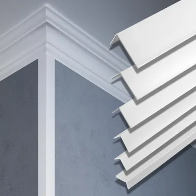 Produktbild von 2 Meter Winkelleiste PVC Kunststoff Effector F Profile