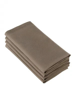 Produktbild von servietten Kalahari51 x 51 cm Baumwolle braun 4 Stück