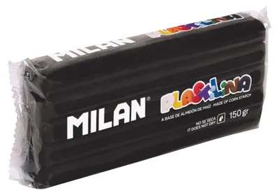 Obrázok produktu pre PLASTELÍNA 150 g čierna – MILAN
