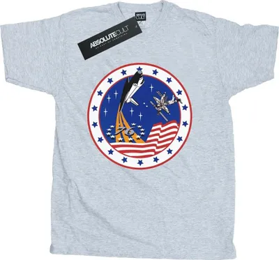 Produktbild von NASA - "Rocket 76" T-Shirt für Herren BI52267 (S) (Grau)