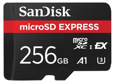 Image de Sandisk SDSQXFN-256G-GN4NN SD MicroSD Card 256GB SanDisk Express-Karte