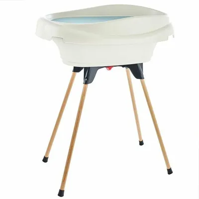 Produktbild von Wickelkommode 2 in 1 Badewanne Weiß