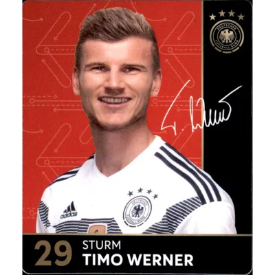 Image de 29 - Timo Werner - Carte de collection REWE WM18