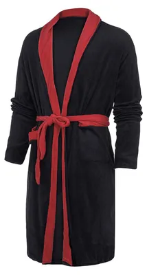 Imagen del producto de Bata suave con capucha para hombre