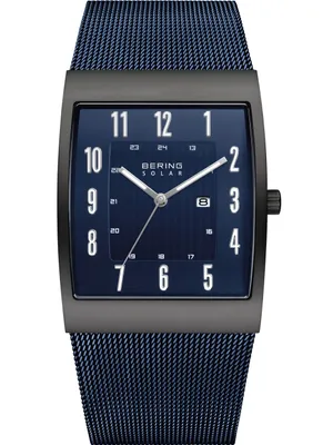 Produktbild von Bering 16433-327 Herren-Armbanduhr, Edelstahl-Gehäuse, Metall-Armband, Solarbetrieb